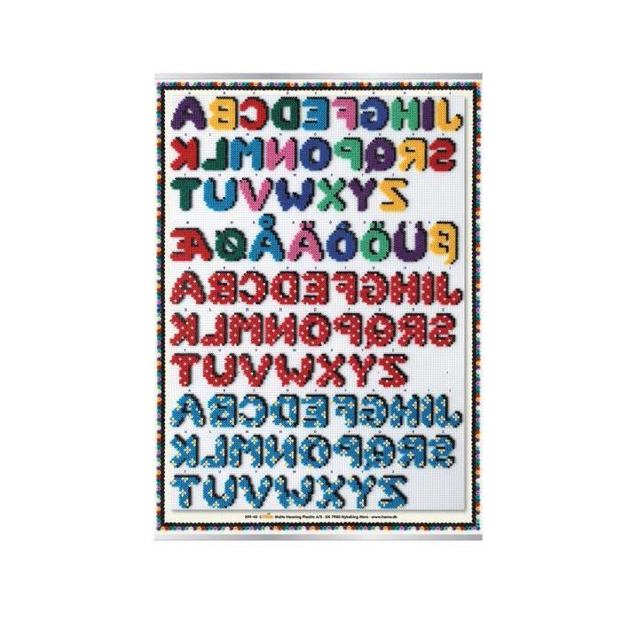 HAMA Poster "Lettres"