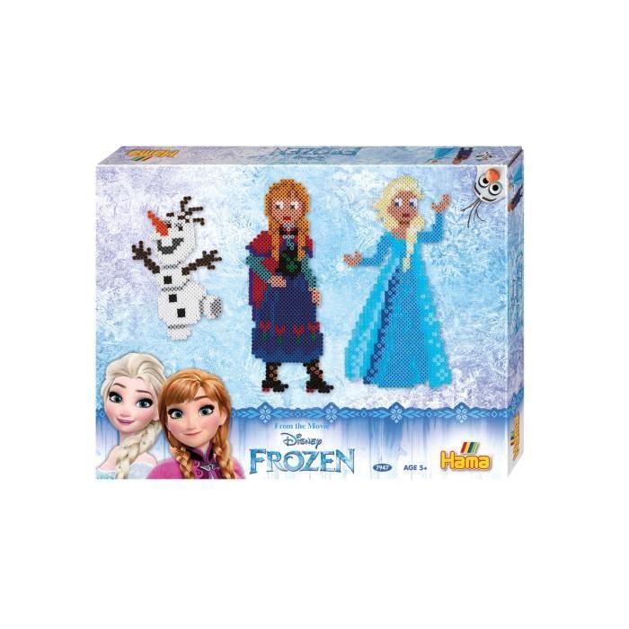 HAMA Boîte cadeau de perles moyennes "Frozen"