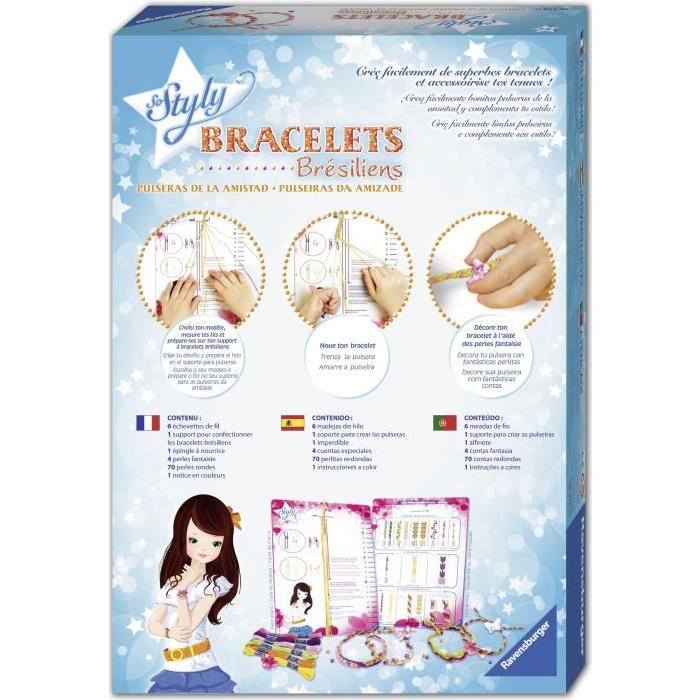 RAVENSBURGER SO STYLY Bracelets Brésiliens