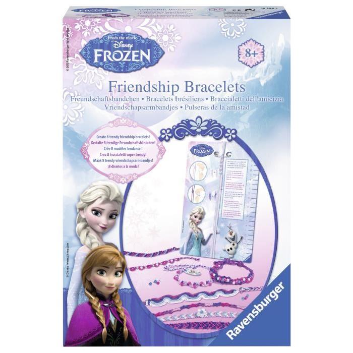 CENDRILLON / LA REINE DES NEIGES Lot Métier a Tisser + Bracelets