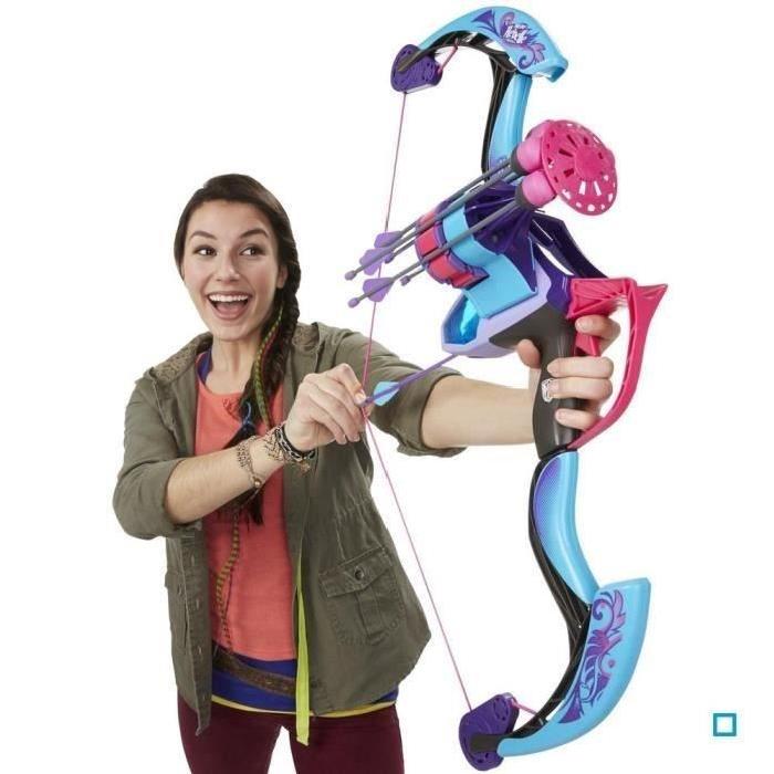 NERF REBELLE Jeu De Fléchettes - Arc Mission Secrete