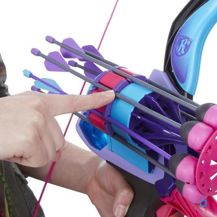 NERF REBELLE Jeu De Fléchettes - Arc Mission Secrete