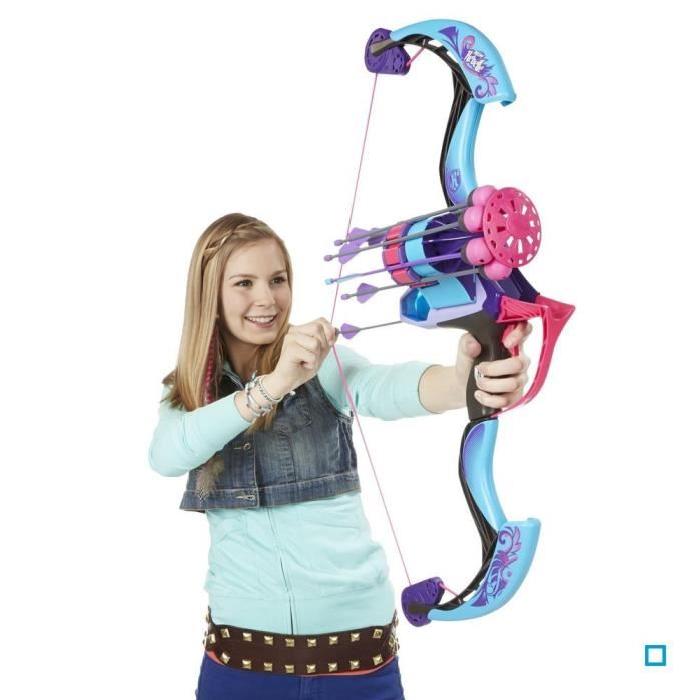 NERF REBELLE Jeu De Fléchettes - Arc Mission Secrete