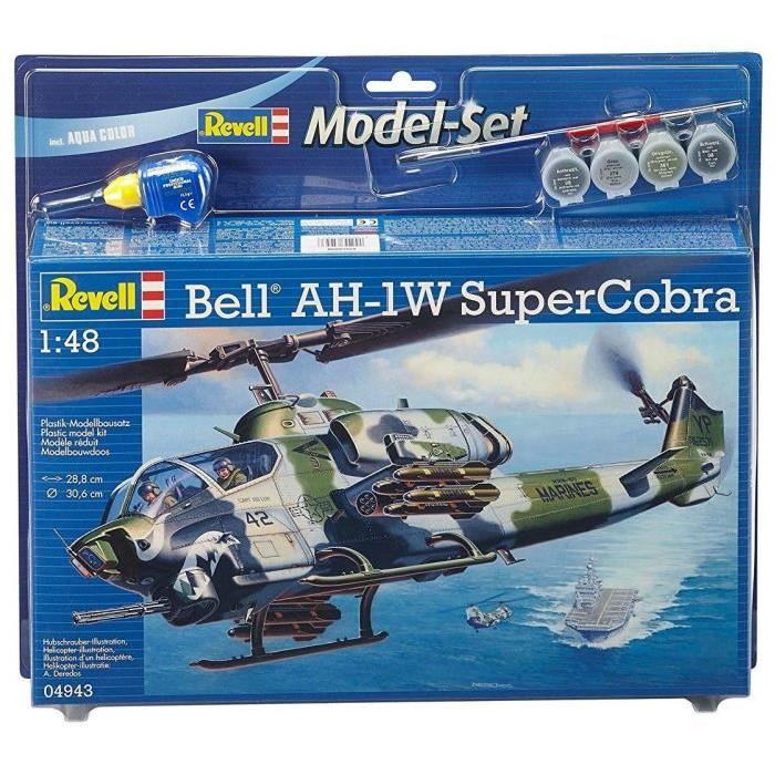 REVELL Model-Set Bell AH-1W SuperCobra - Maquette