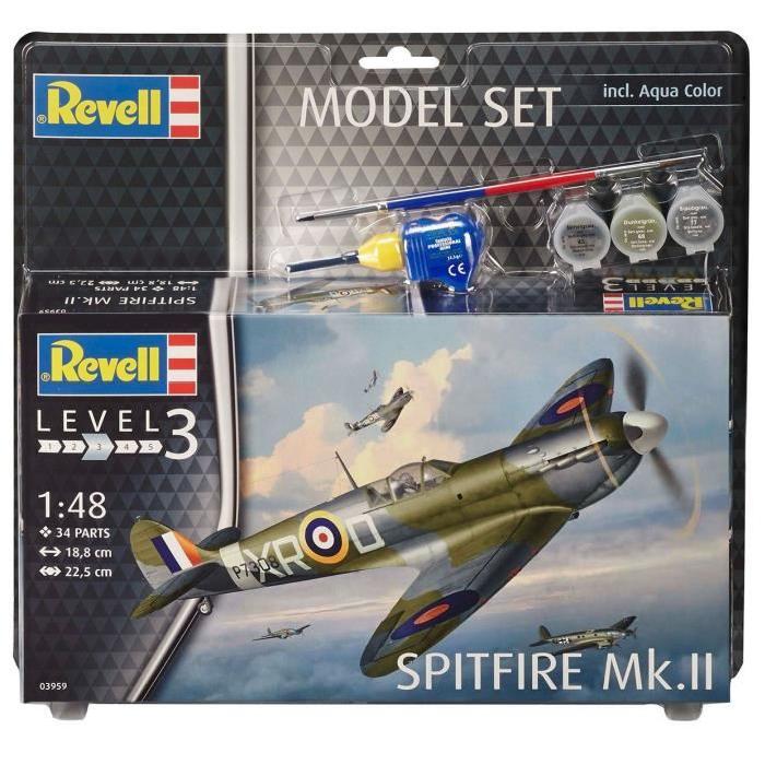 REVELL Model-Set Spitfire Mk.II - Maquette