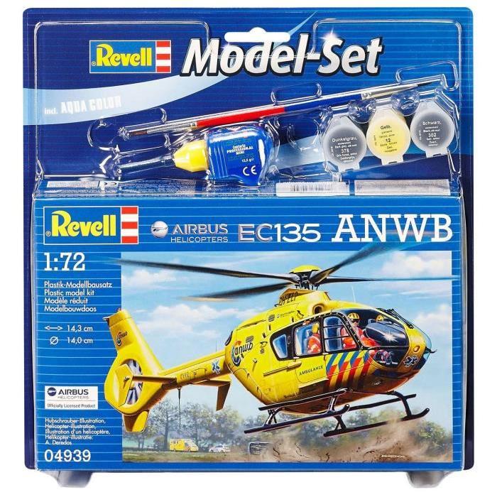 REVELL Model-Set Airbus Heli EC135 ANWB - Maquette