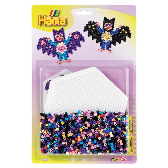 HAMA Blister de perles moyennes "Plaque hexagonale"