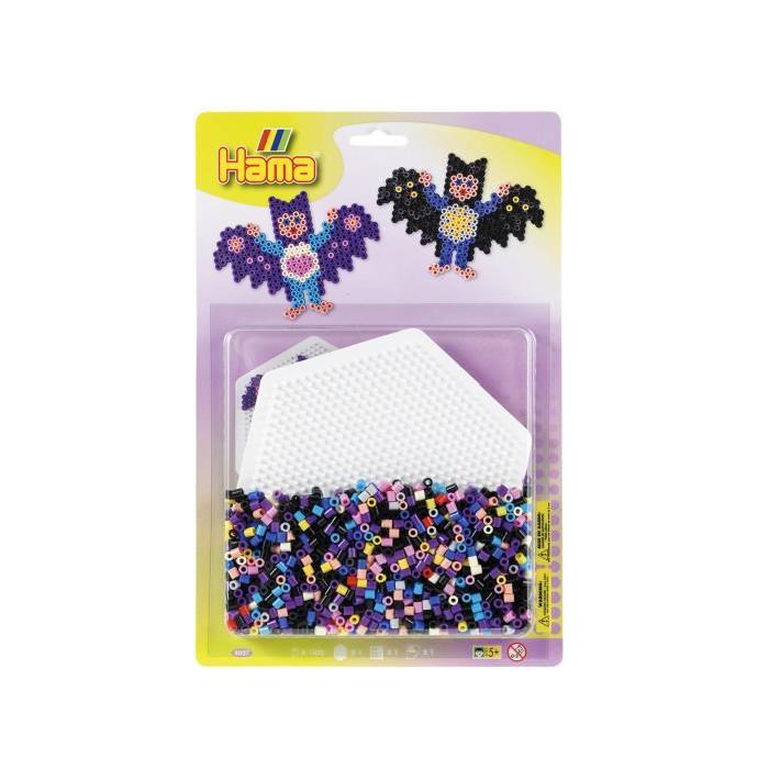 HAMA Blister de perles moyennes "Plaque hexagonale"