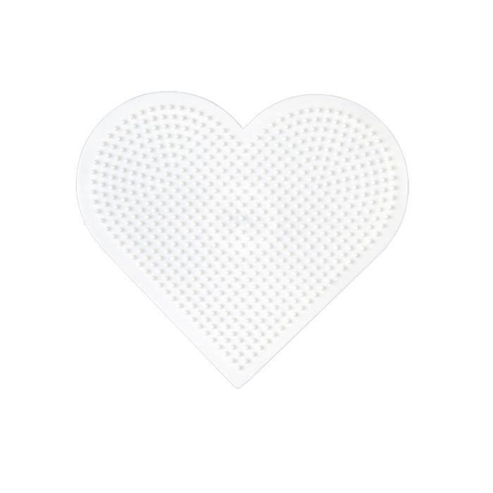 HAMA Plaque coeur pour perles moyennes