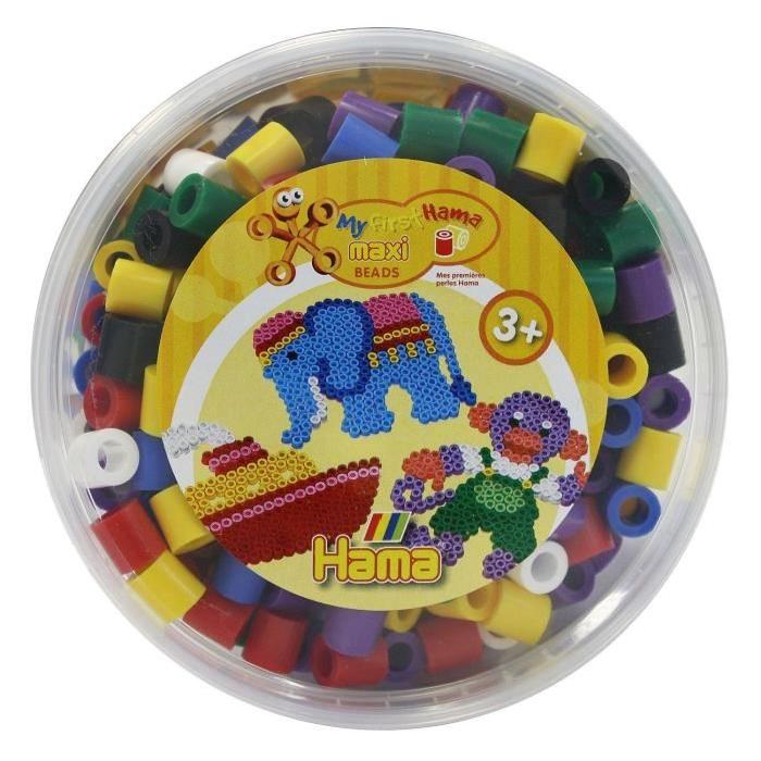 HAMA Maxi Pot PM 600 Perles Vives (Mix 00)