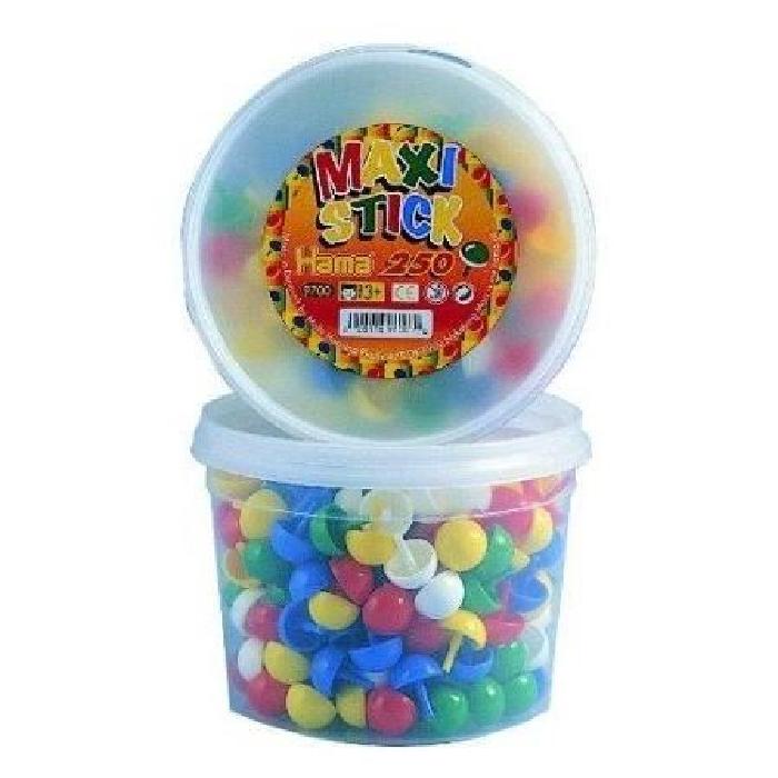 HAMA Maxi Pions : Pot de 250 Pions