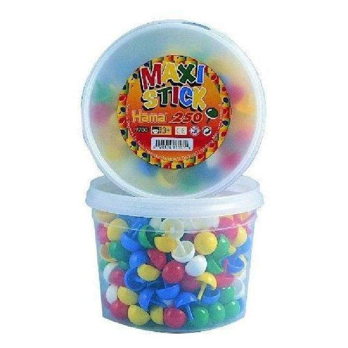 HAMA Maxi Pions : Pot de 250 Pions