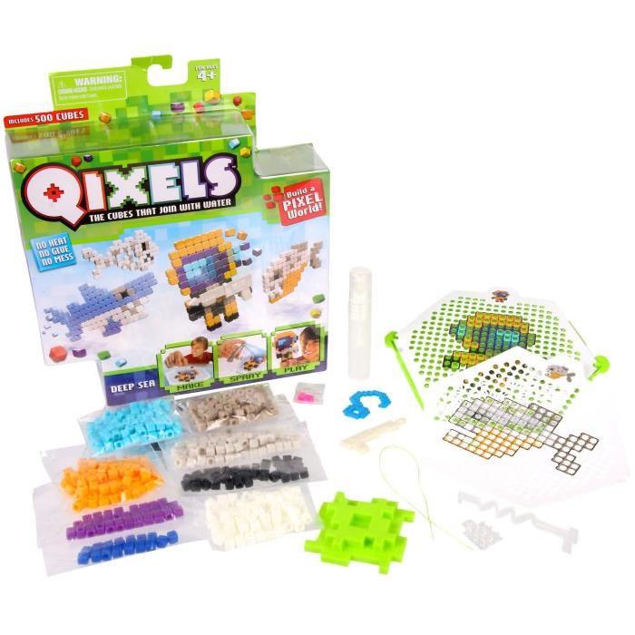 QIXELS Mini Kit 4 Créations Monde Marin