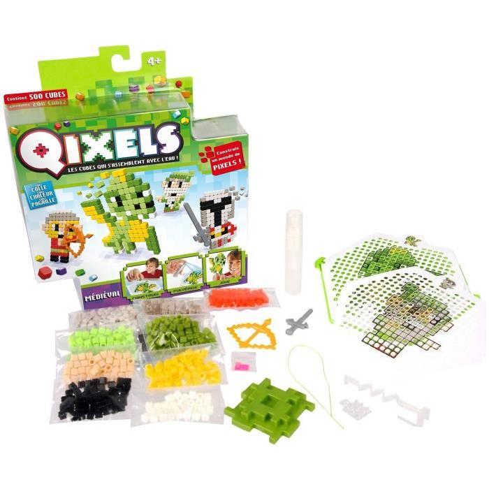 QIXELS Mini Kit 4 Créations Theme Médiéval