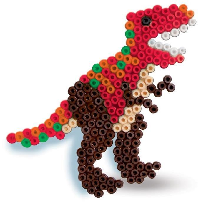 SES CREATIVE Perles a repasser T-Rex