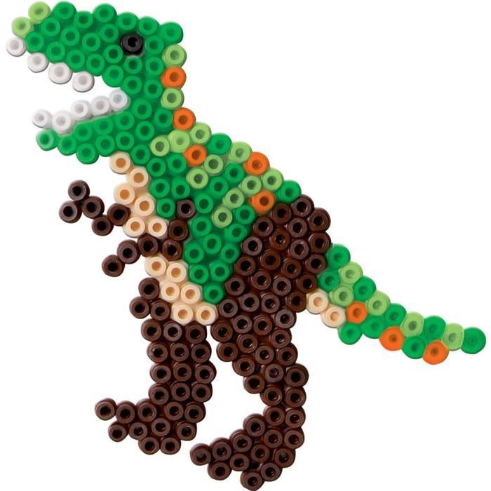 SES CREATIVE Perles a repasser T-Rex