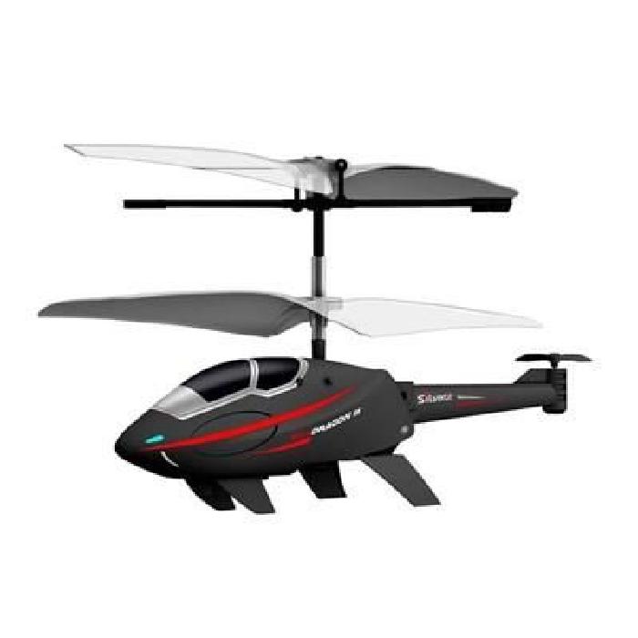 SILVERLIT - Hélicoptere Télécommandé Noir Sky Dragon III