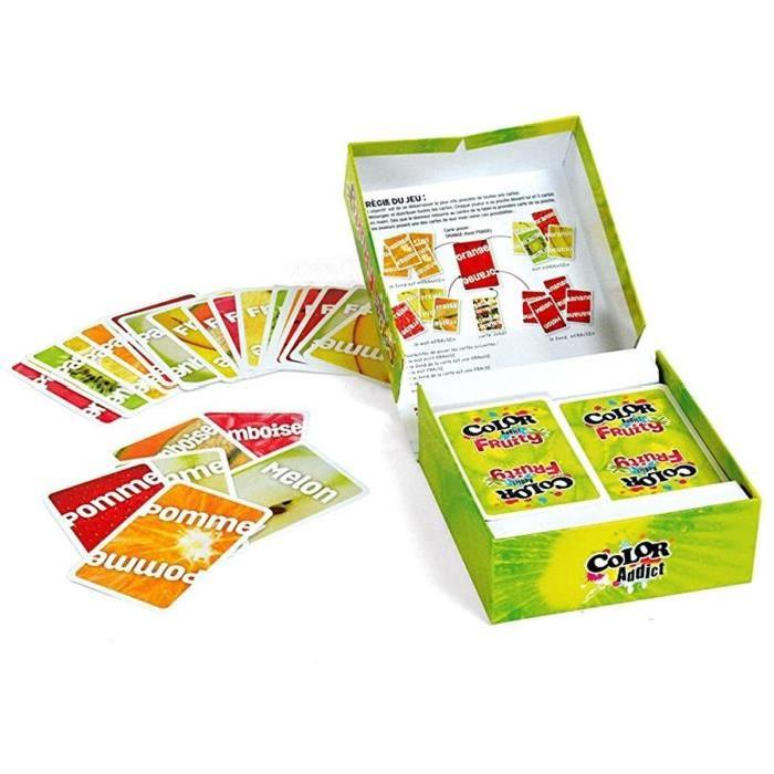 CARTAMUNDI Jeu Cartes Color Addict Fruity