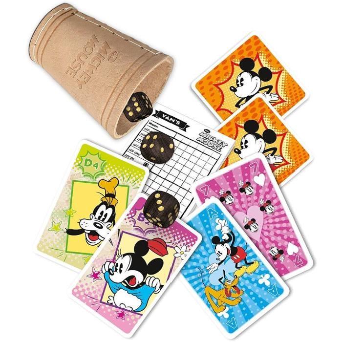 CARTAMUNDI Coffret Multi Jeux Mickey Rétro