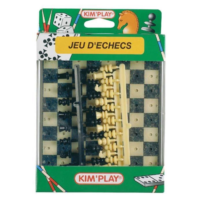 KIMPLAY Jeu de voyage - Echecs