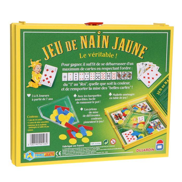 DUJARDIN - Nain Jaune - jeu de cartes