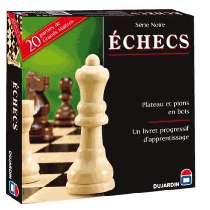 Echecs plateau Série Noire