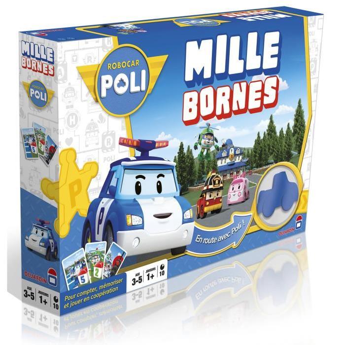 ROBOCAR POLI Mille Bornes - Jeu de Société