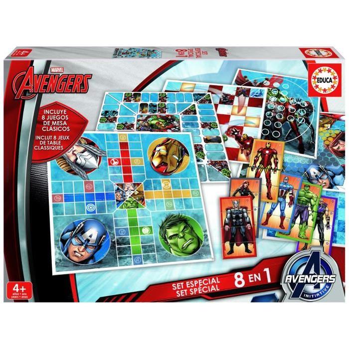 AVENGERS 8 jeux en 1