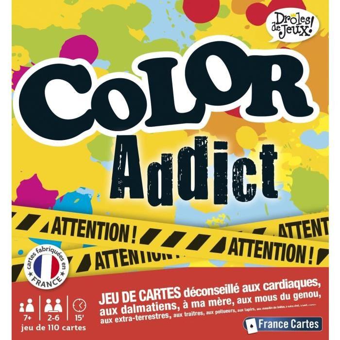 CARTAMUNDI Jeu 110 Cartes Color Addict