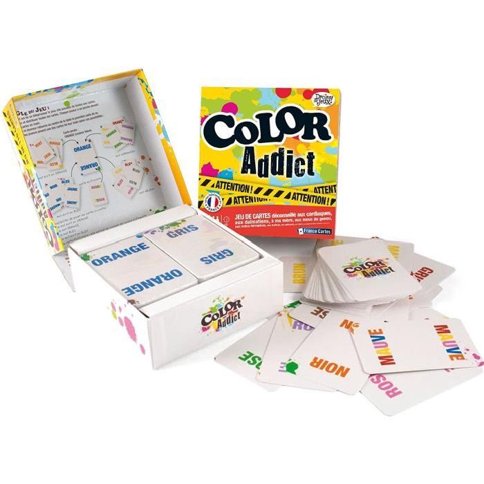 CARTAMUNDI Jeu 110 Cartes Color Addict