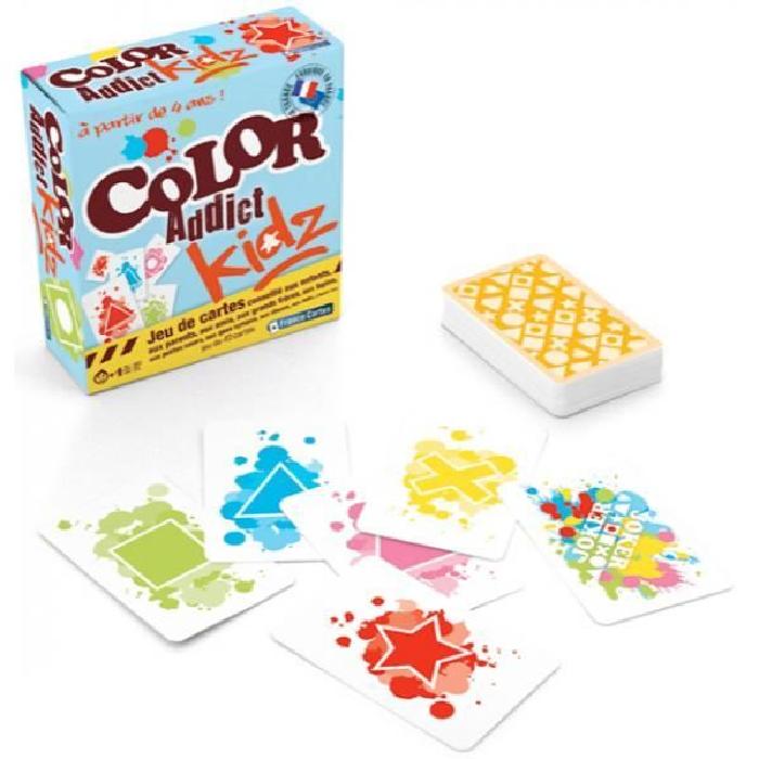 CARTAMUNDI Jeu 44 Cartes Kid Color Addict