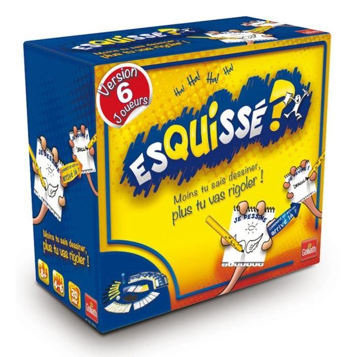 GOLIATH Esquissé 6 joueurs - Jeu de Société