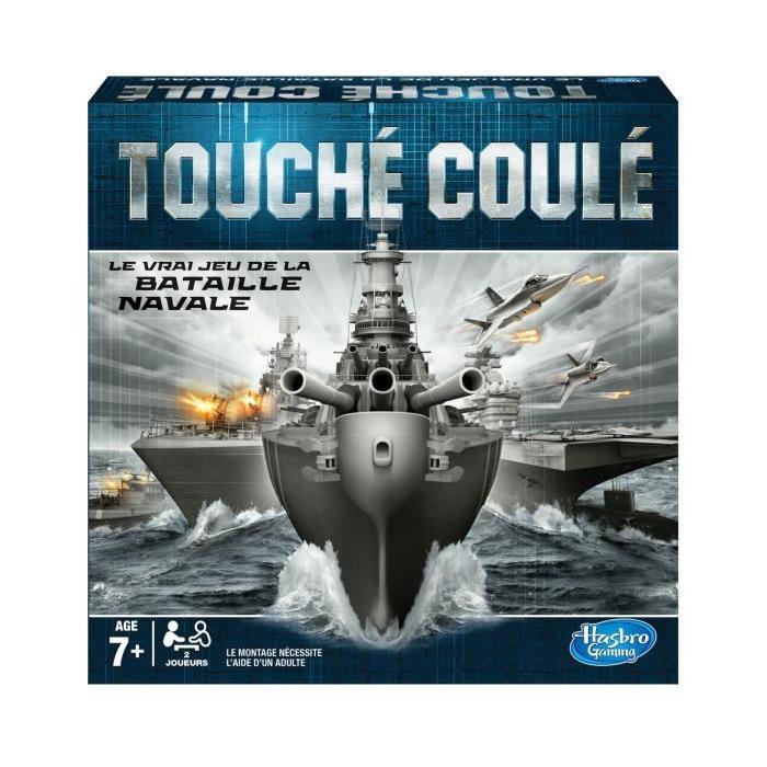 HASBRO - Jeu de société - Touché Coulé