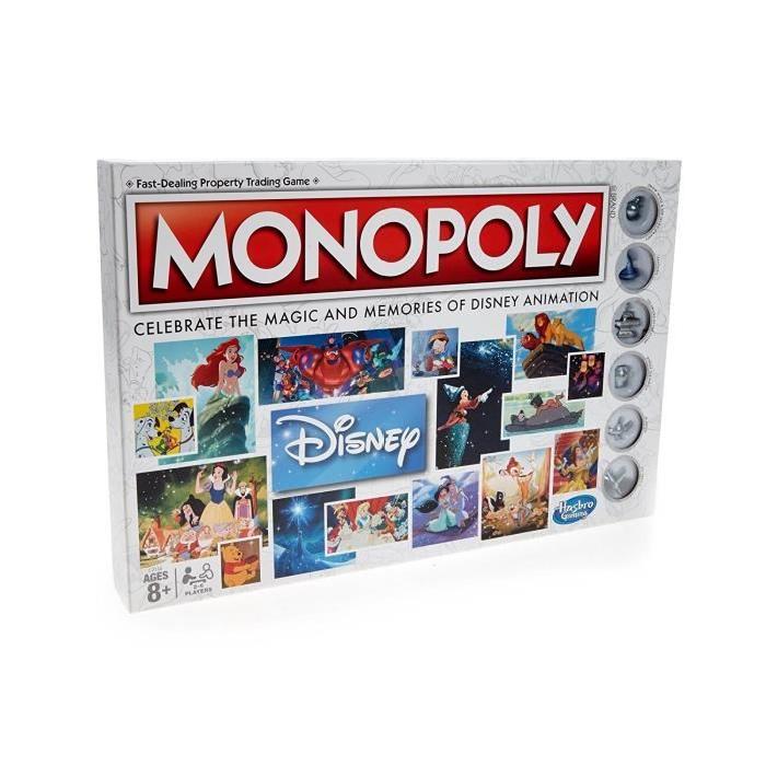 HASBRO - Jeu Monopoly - Disney