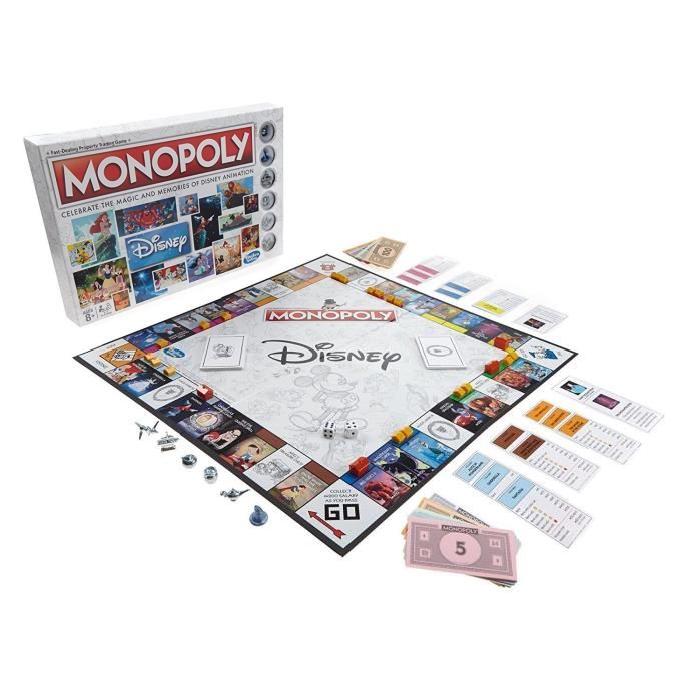 HASBRO - Jeu Monopoly - Disney