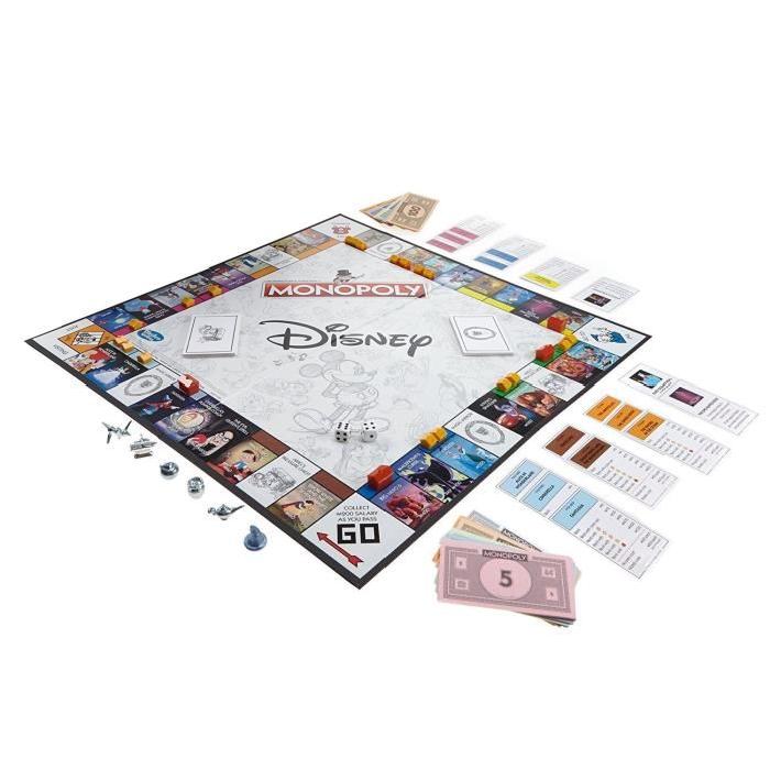 HASBRO - Jeu Monopoly - Disney