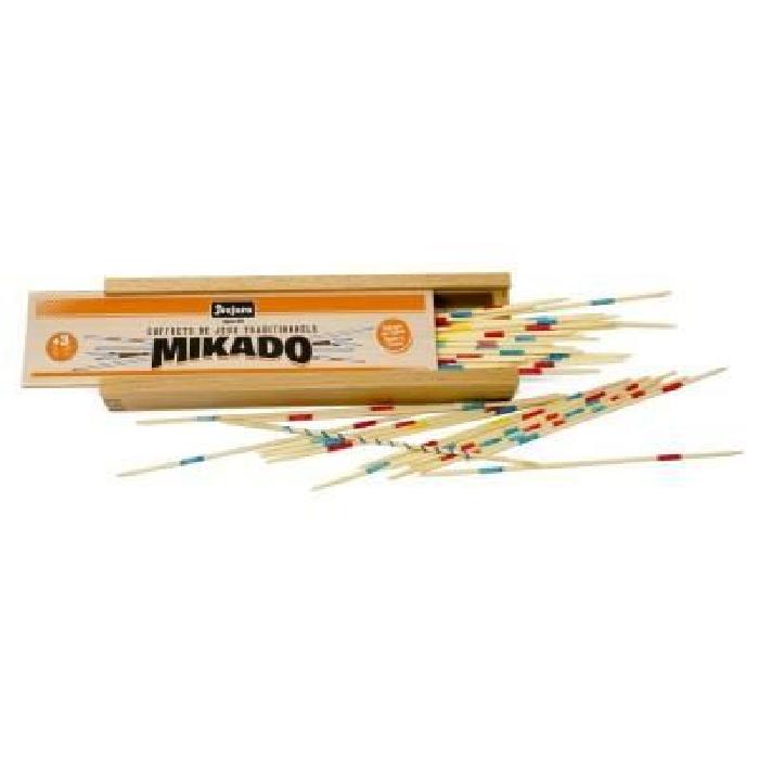 JEUJURA Jeu de mikado en bois - Coffret en bois