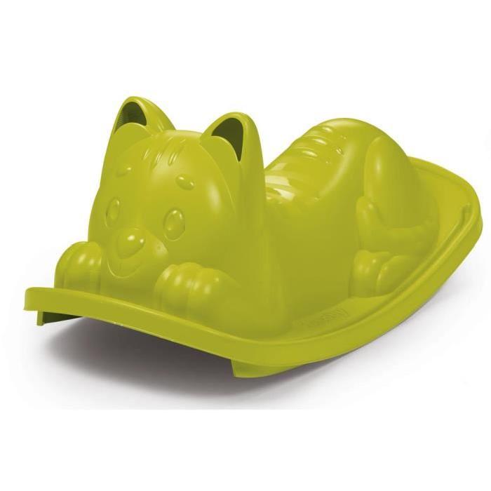 SMOBY Bascule Chat Vert