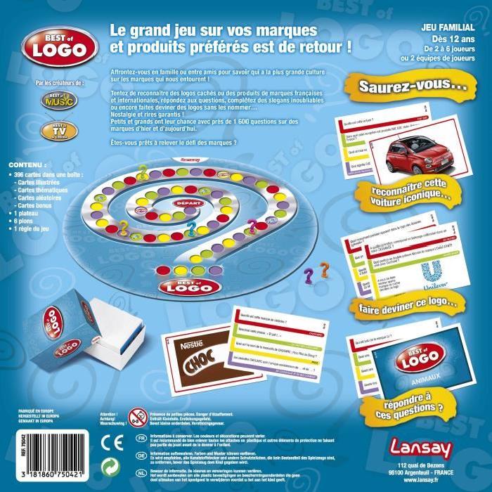 LANSAY Best Of Logo - Jeu de Société