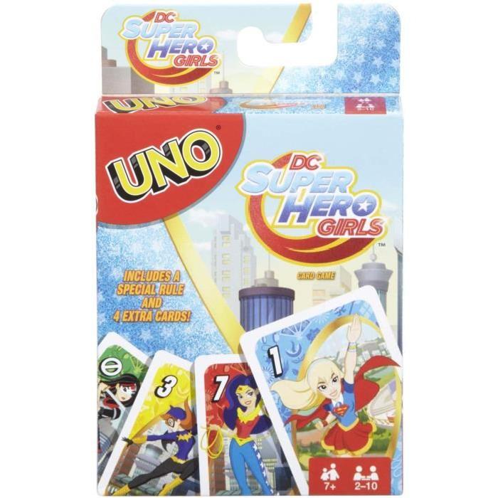 MATTEL - Uno DC Super Hero Girls