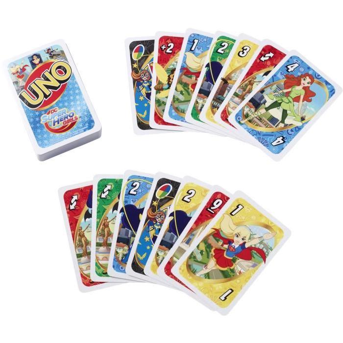 MATTEL - Uno DC Super Hero Girls