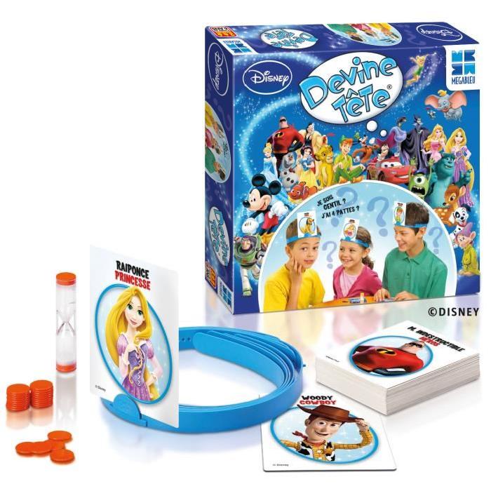 DISNEY Jeu de Société Devine Tete