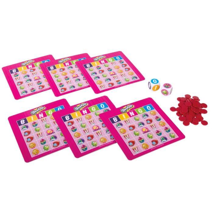 SHOPKINS Jeu Shopkins Big Roll Bingo