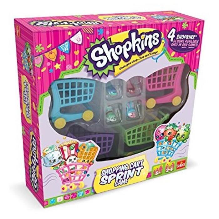 MODELCO Shopkins Cart Sprint Game