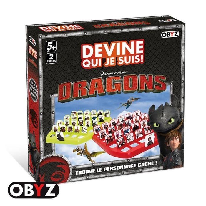 DRAGONS - Jeu - Devine qui je suis !