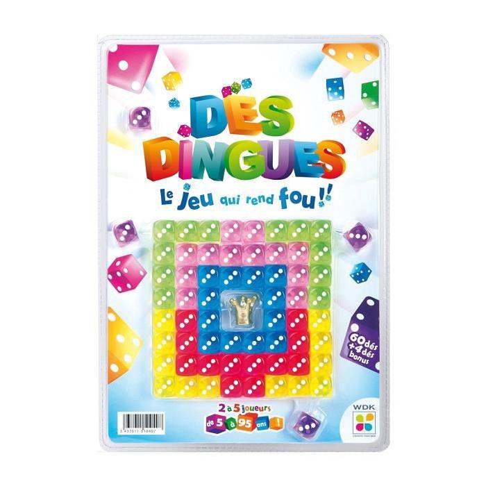 WDK ASIA  Jeu Dés Dingues 64 Dés