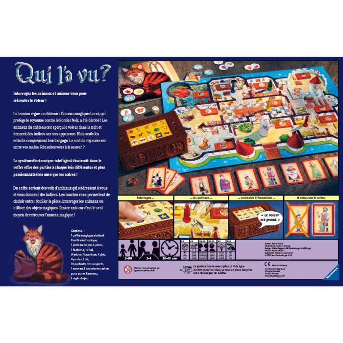 RAVENSBURGER Jeu de Société Qui l'a Vu