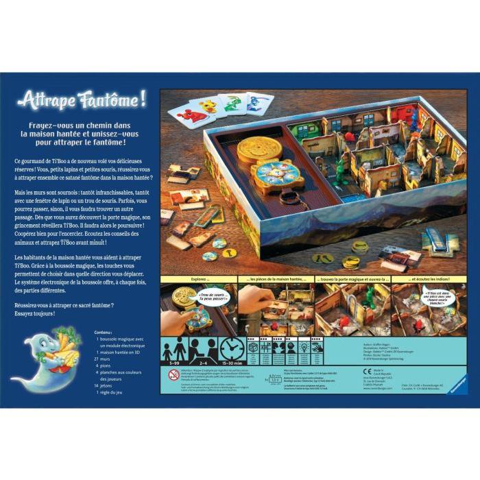 RAVENSBURGER Jeux de Société Attrape Fantôme