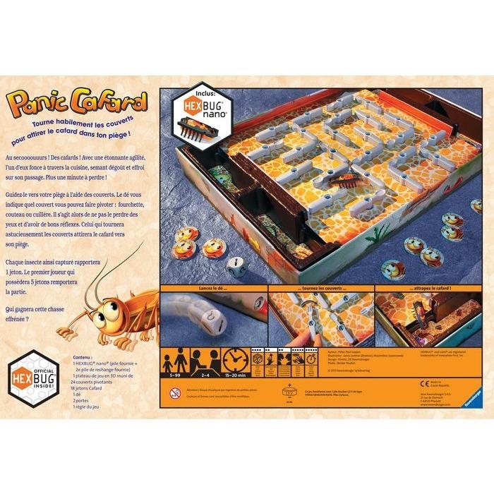 RAVENSBURGER Jeux de Société Panic Cafard