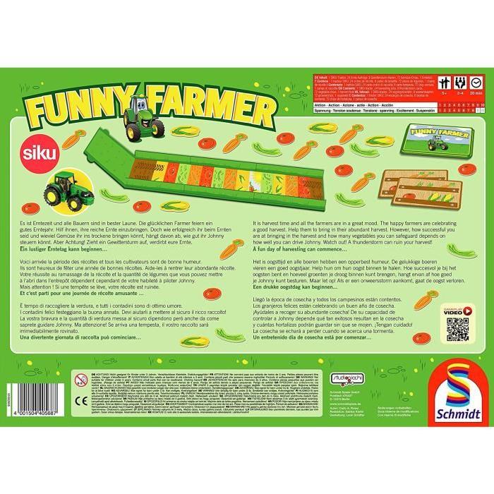 SCHMIDT AND SPIELE Jeu d'enfant - John Deere Funny Farmers